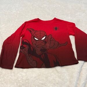 Marvel Red Spider-Man Long Sleeve Tee